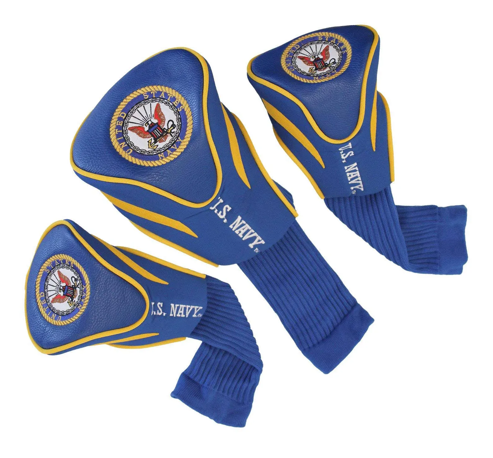 Team Golf US Navy 3 Pack Contour Headcover