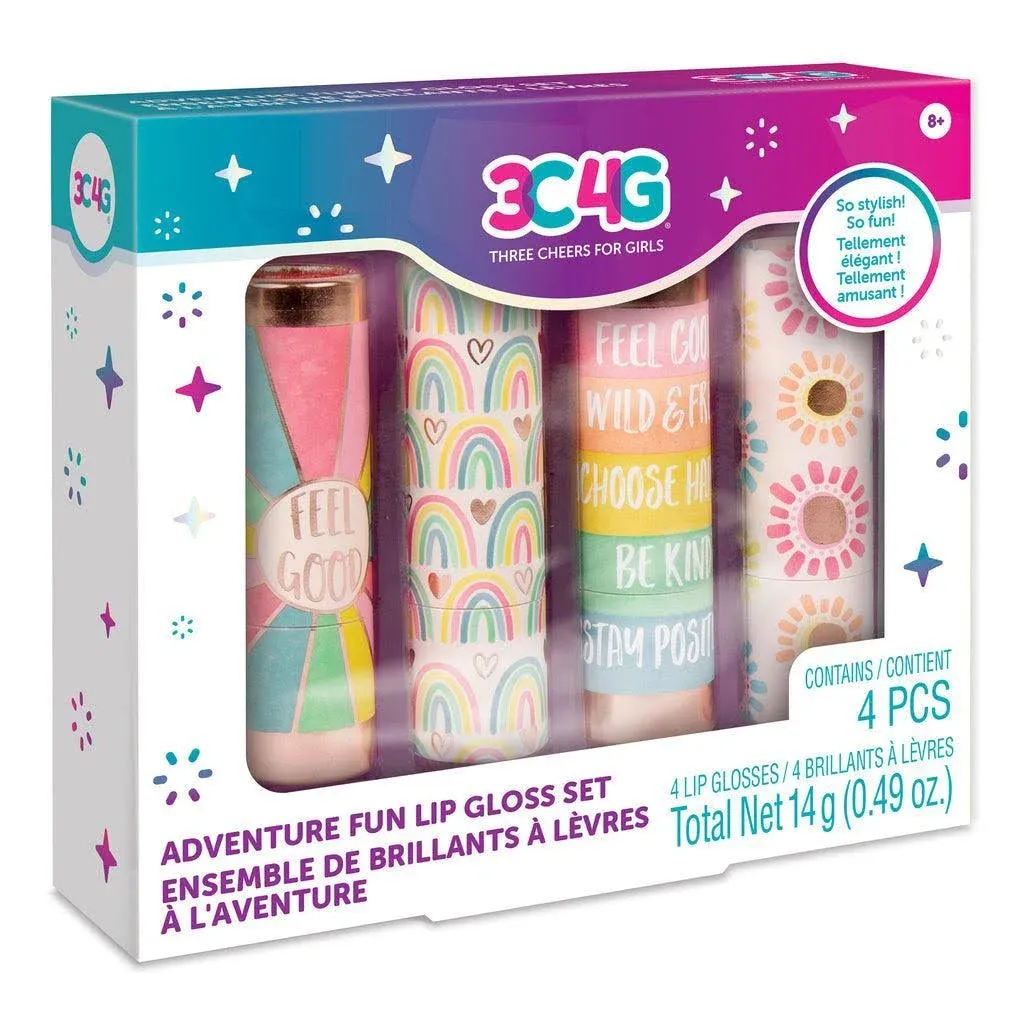 3C4G Adventure Fun Lip Gloss Set