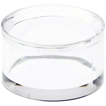 Plymor Clear Acrylic Egg Marble Ball or Sphere Display Holder Stand 1 H x 1.625 W (24 Pack)