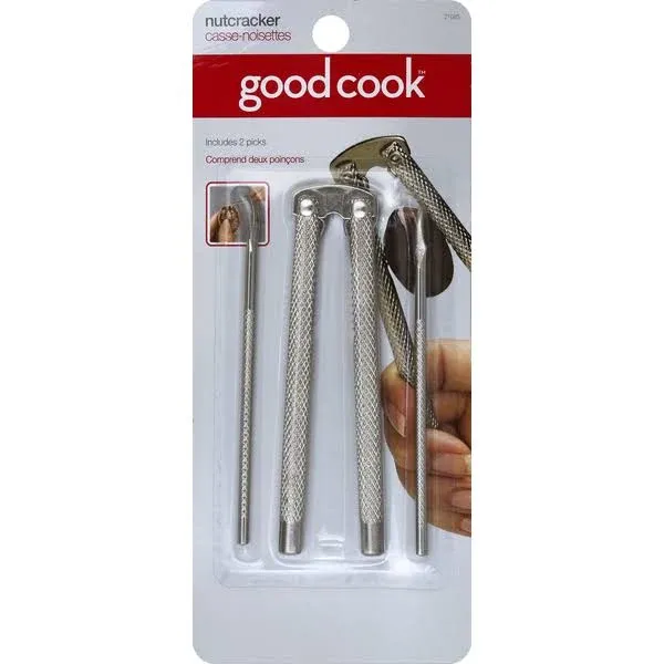 Good Cook Nutcracker with 2 Picks  New in Package  SHIPS FAST