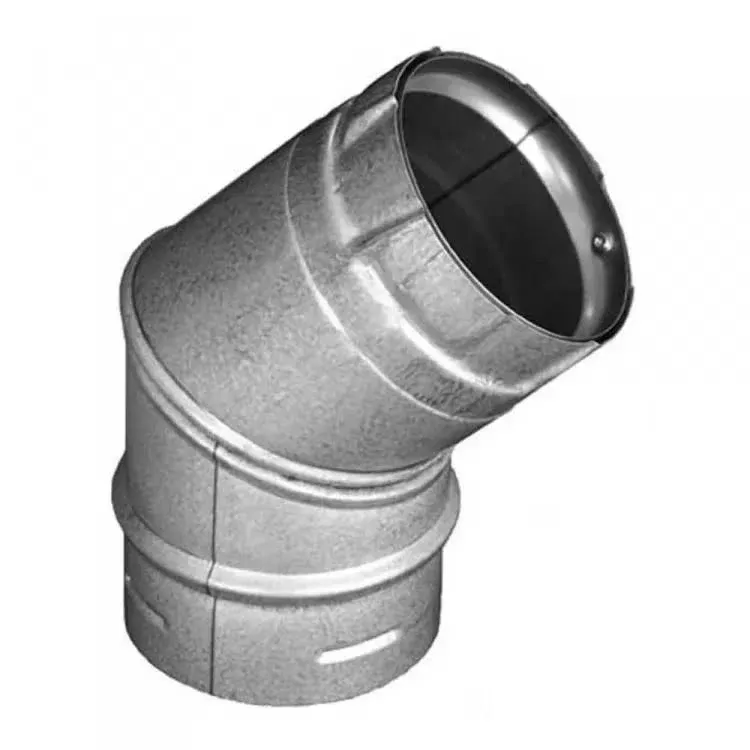 174504 4" x 45 Degree Elbow Pellet Vent