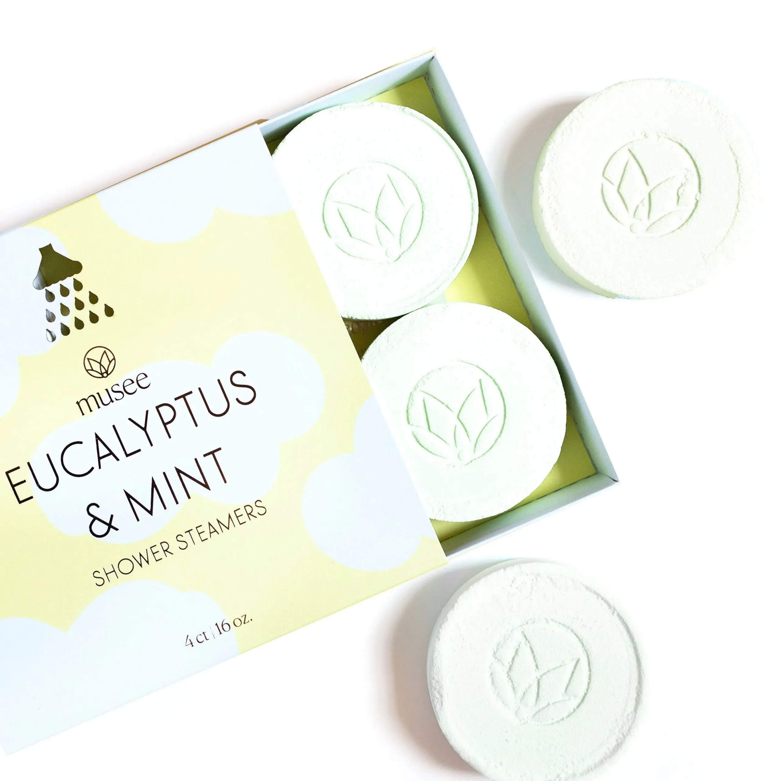 Musee: Eucalyptus & Mint Shower Steamers