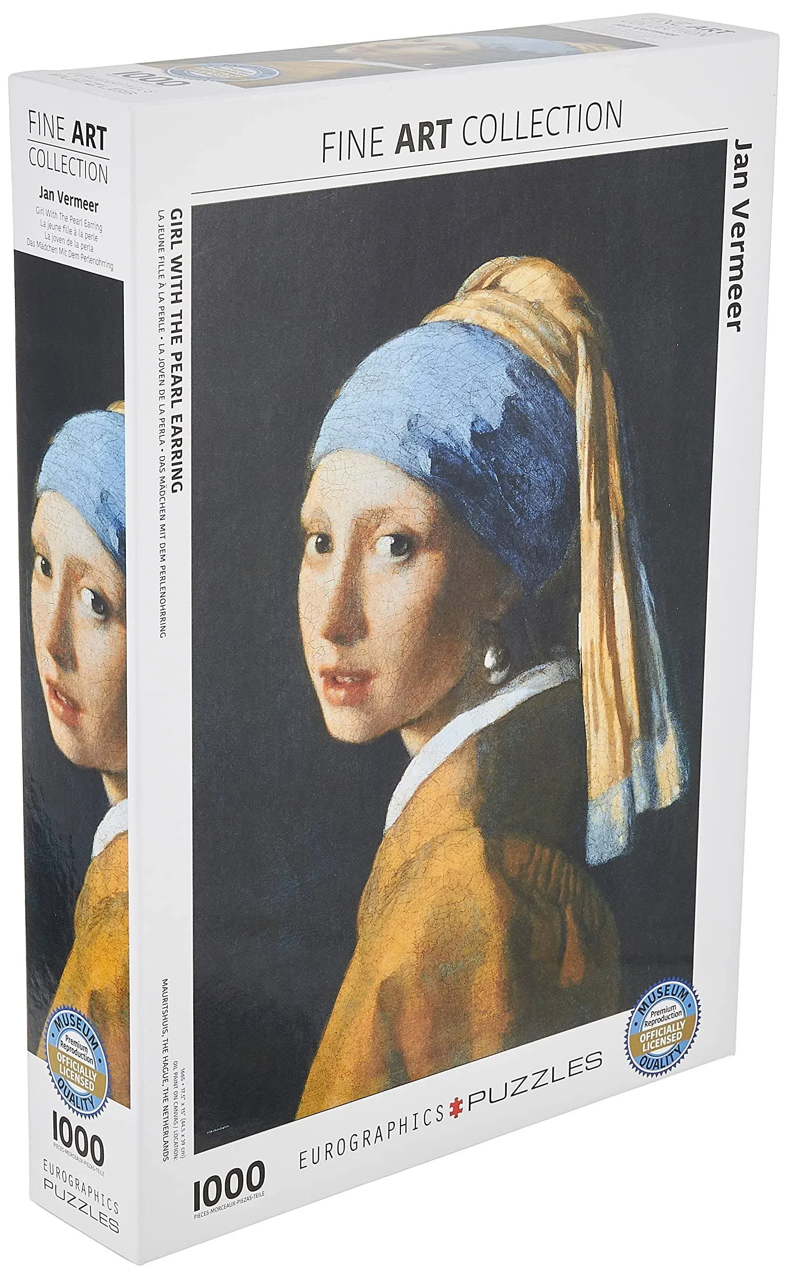 NWT girl with the pearl earring puzzle