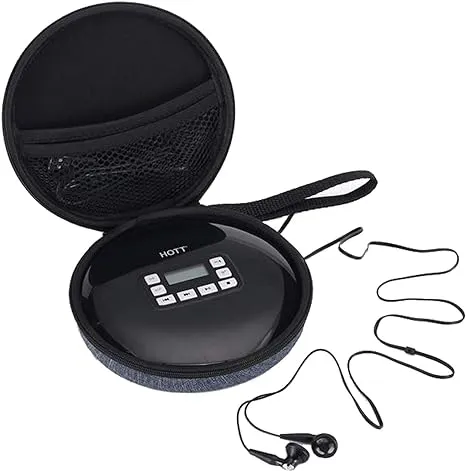 Portable Hard Carrying Case For Portable Cd Player Walkman, Headphones, USB & AUX Cables   Ideal For Travel From Ulaalula, $13.28 | DHgate.Com