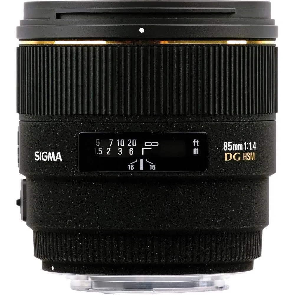 Sigma 85mm f/1.4 EX DG HSM Lens for Nikon