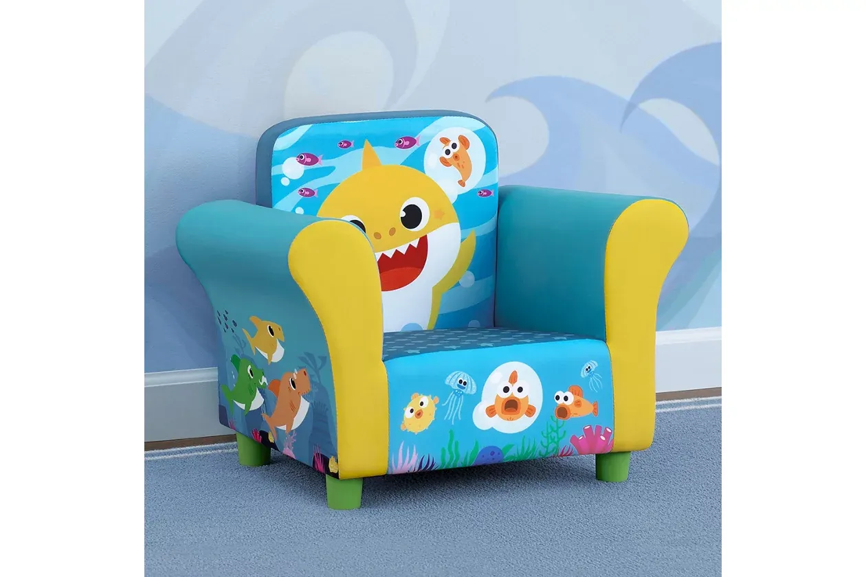 Delta Children Baby Shark Upholstered Chair