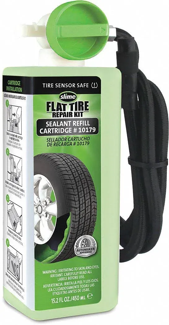 Slime 10179 Sealant Refill Cartridge for The Flat Tire Repair Kit