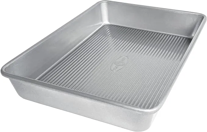 USA Pan Bakeware Seamless Nonstick Rectangular Cake Pan, 9 x 13 inch