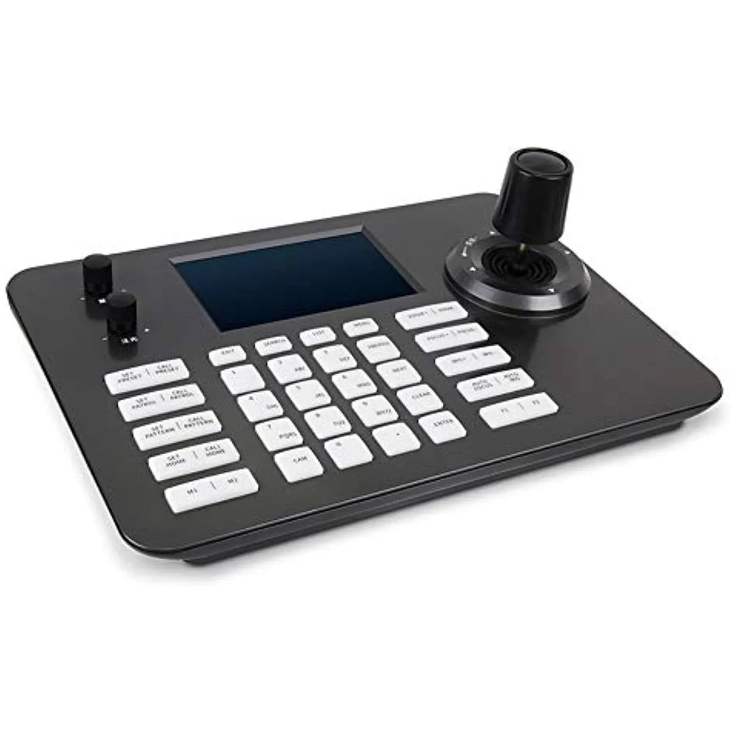 Video Conference PTZ Controller Decoding Series Keyboard with 5 Inch LCD Screen 4D Joystick POE Function Protocol Connection