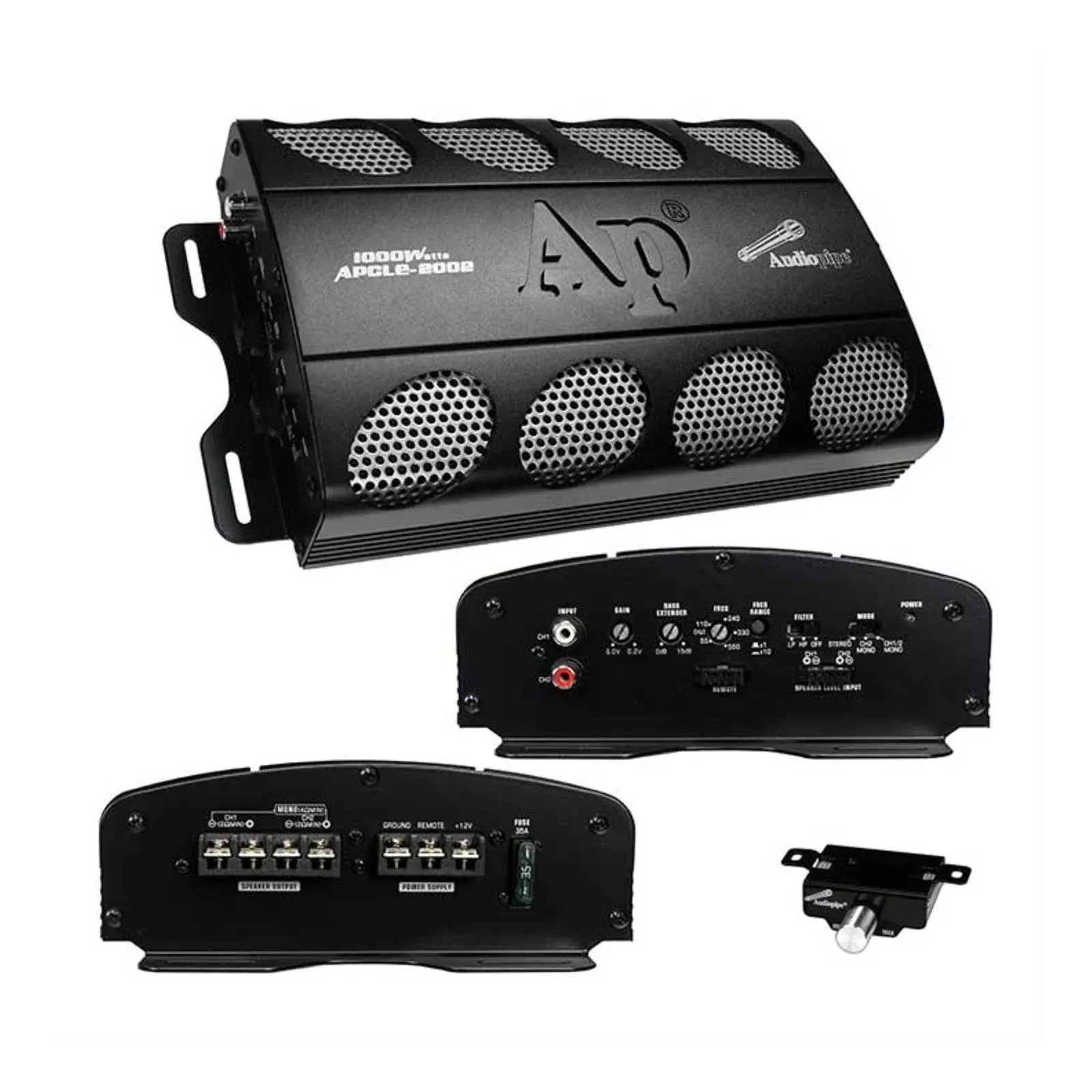 Amplifier Audiopipe 1000 Watt 2 Channel