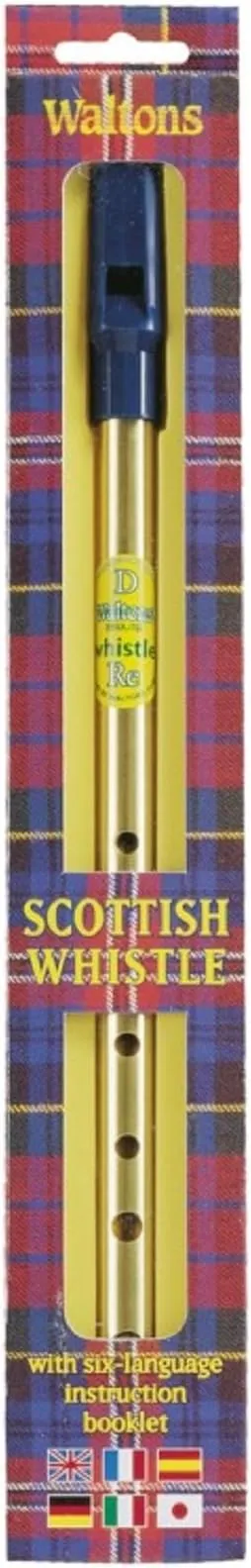 Waltons Scottish Penny Whistle Pack - For Beginners, Intermediates, Experts - Authentic Irish Instruments