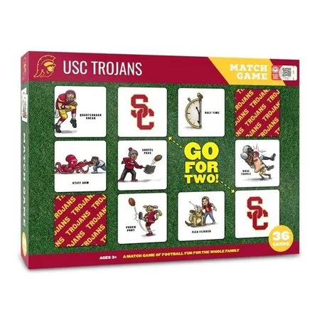 YouTheFan 2501352 NCAA USC Trojans Licensed Memory Match Game