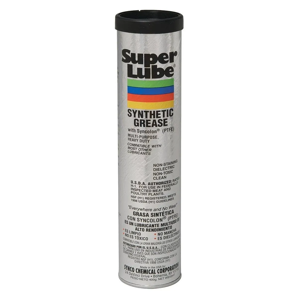 Super Lube 41150 Synthetic Multi-Purpose Grease, 400g, Translucent White Color