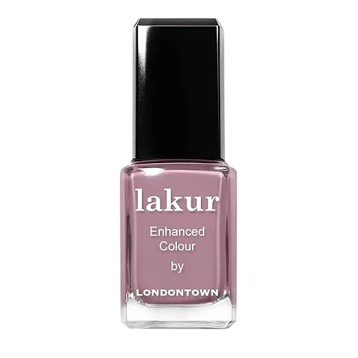 LONDONTOWN Pink Nail Polish, lakur, Vegan Chip-Resistant Long-Lasting Nail Lacquer