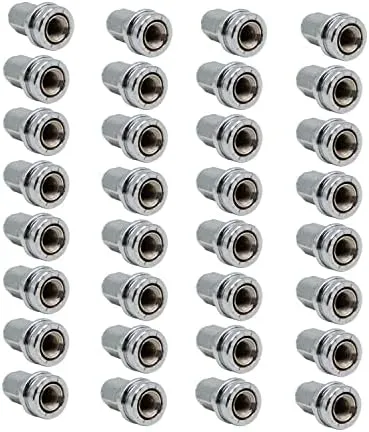 32pcs Hcpz1012a Hcpz1012b Wheel Accessories Parts Set Wheel Lug Nut chrome Of 