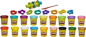 Play-doh Super Color Kit, 18 Fun Colors, 16 Tools and Accessories    