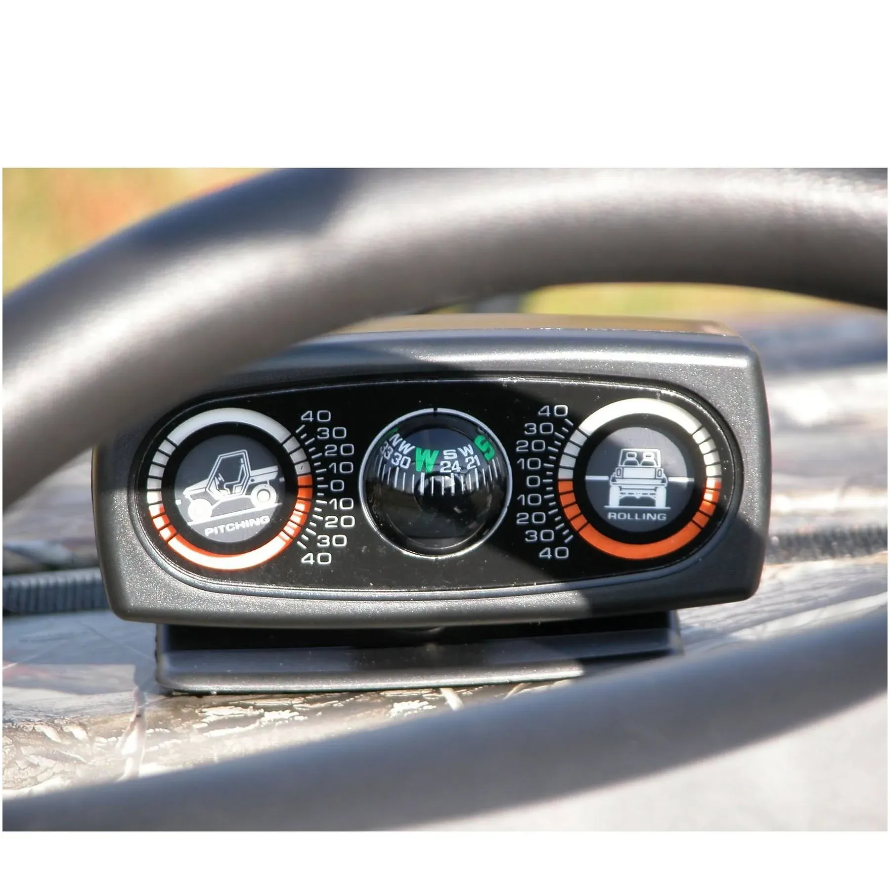 Rugged Ridge ATV/UTV Clinometer With Compass