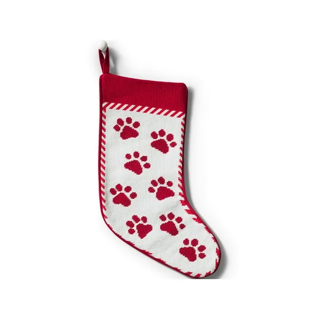 Lands' End Needlepoint Personalized Christmas Stocking