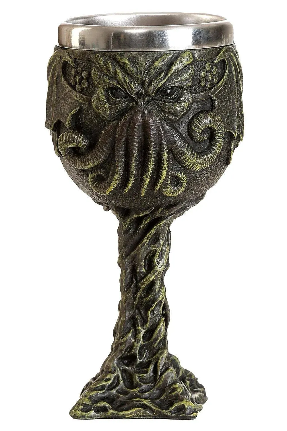 Pacific Giftware 6.75 Inches The Call of Cthulhu Cthulhu Octopus Resin Drinking