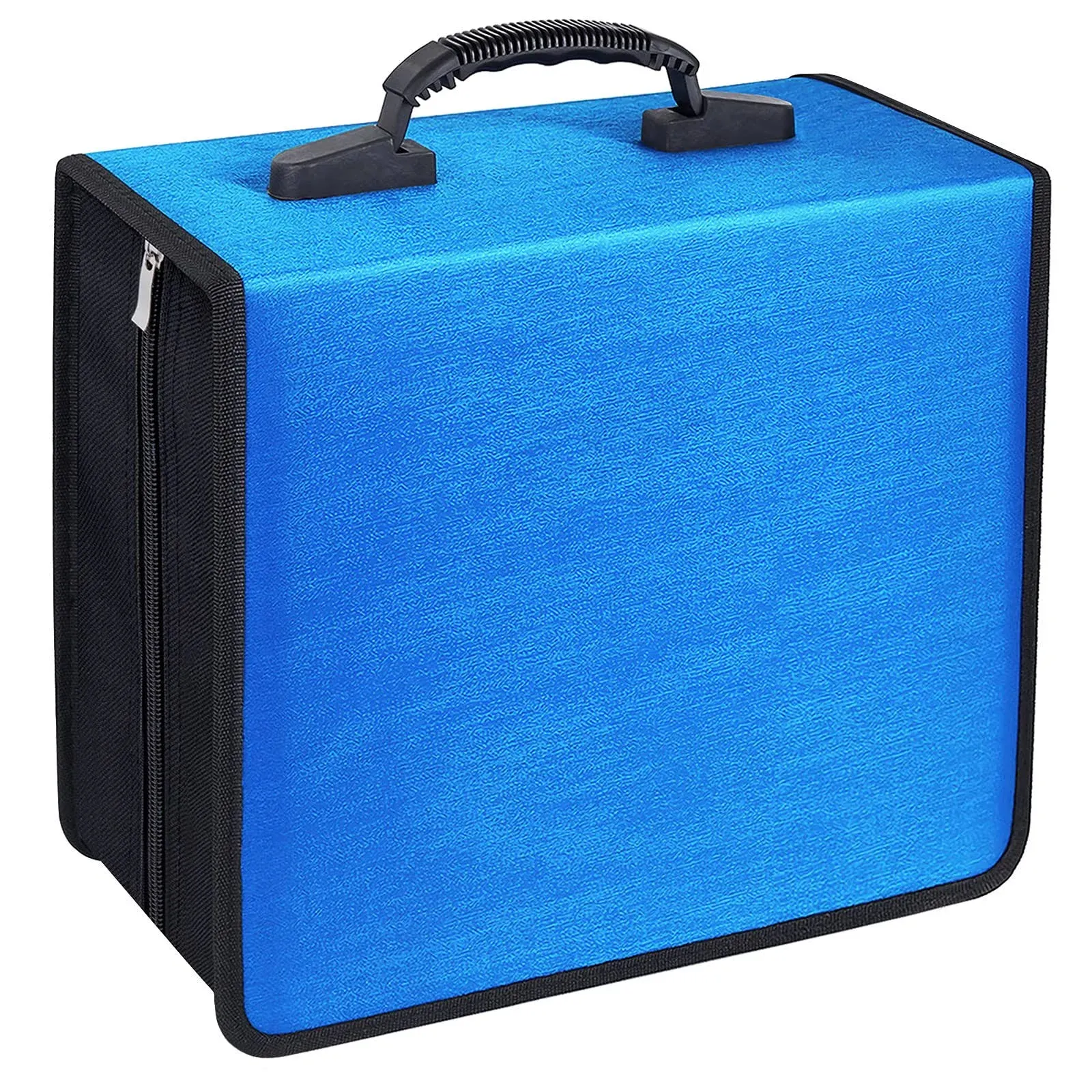 400 Capacity CD/DVD Case Wallet VCD Storage Holder Booklet Album Box Binder Blue