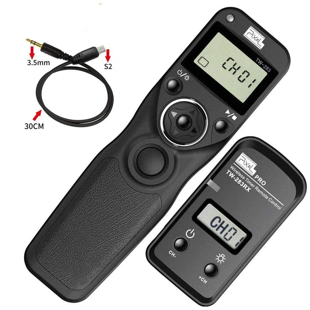 Pixel TW-283 Pro Wireless Timer Remote Shutter Control for NK 