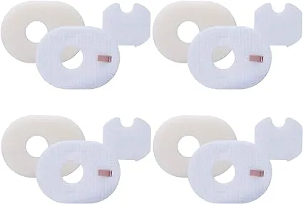 4 Pack Filter Replacement for Shark Rocket Vacuum HV300 HV301 HV300W HV302 HV305 HV310 UV450 Foam & Felt Filter Kit