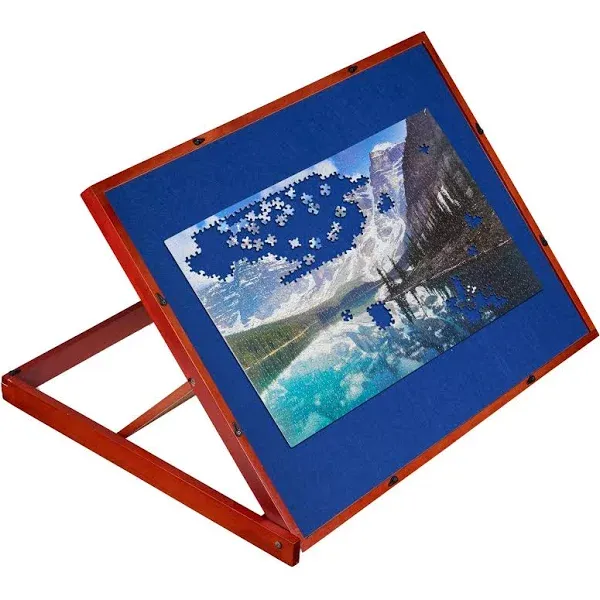 1500 Piece Wooden Jigsaw Puzzle Table Puzzle Easel - with Wooden Cover ...