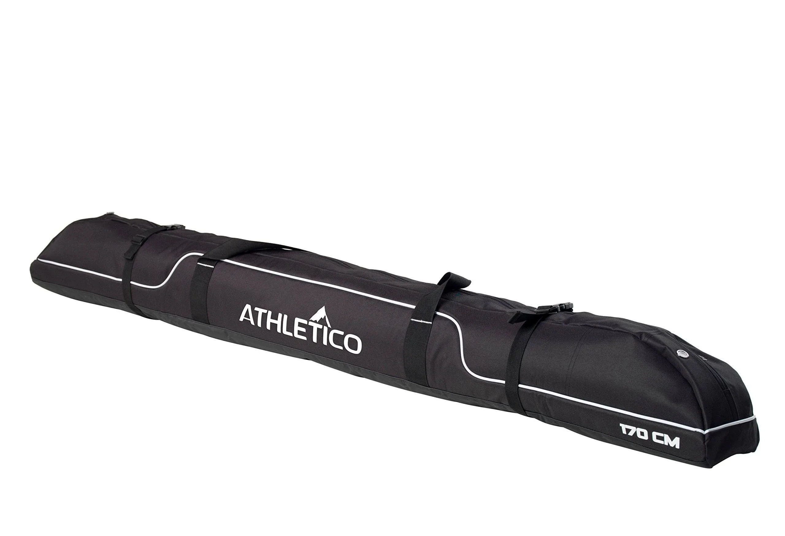 Athletico Diamond Trail Padded Ski Bag - Single Ski Travel Bag to Transport Skis ...