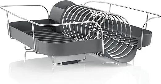 Spring Dish Rack (Gray) - Contemporary - Dish Racks - by Polder | Houzz