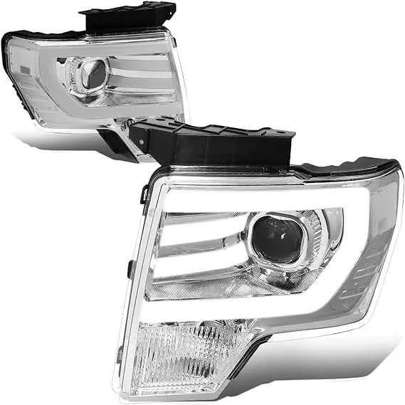 LED DRL Projector Headlights09-14 Ford F-150