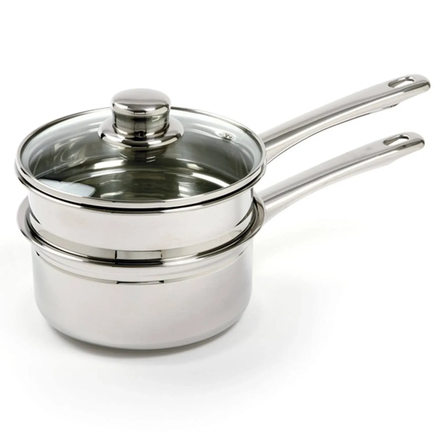 Norpro Stainless Steel Double Boiler 1.5-Quart, shown