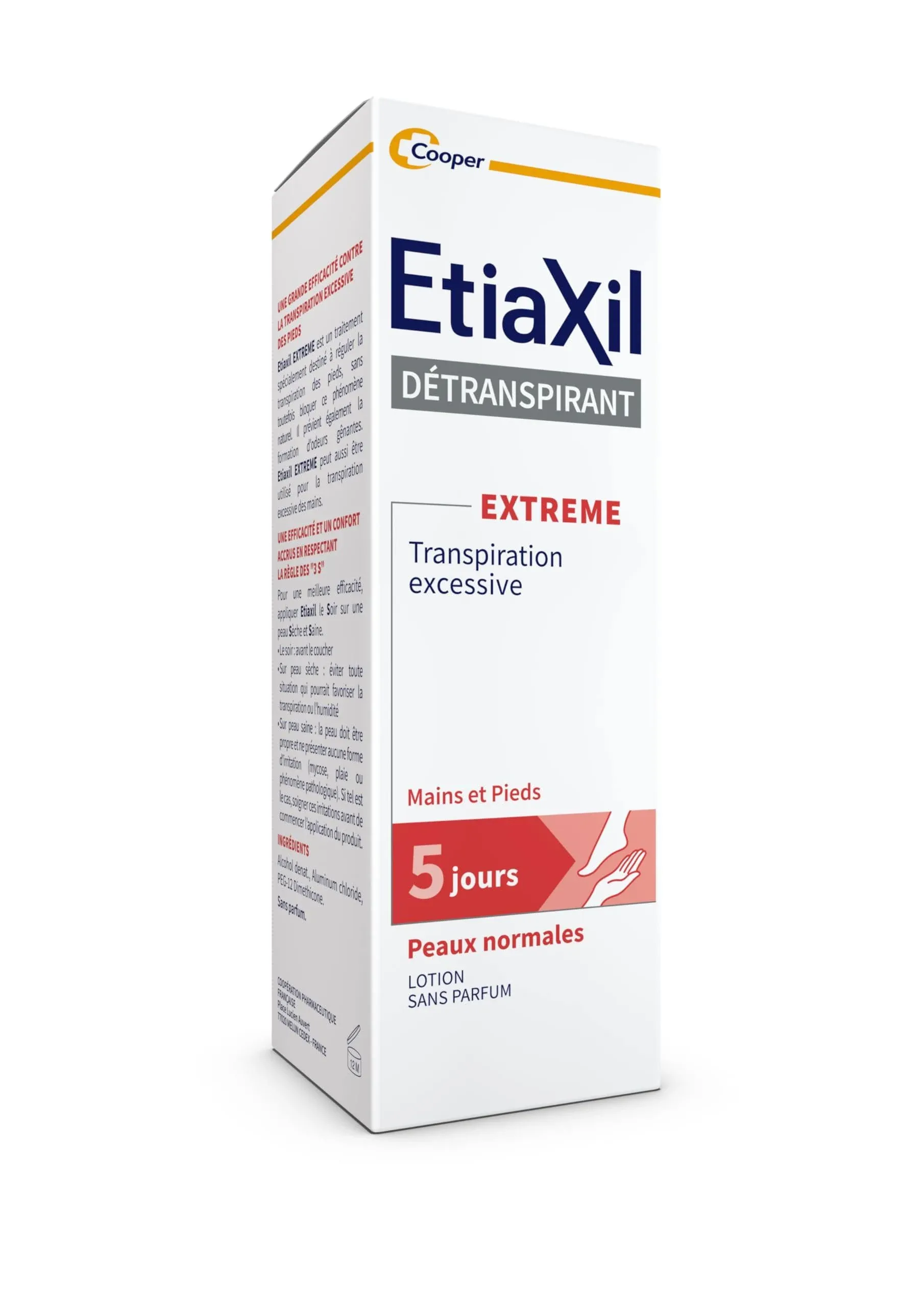 Etiaxil Excessive Feet Perspiration Treatment Normal Skin 100ml