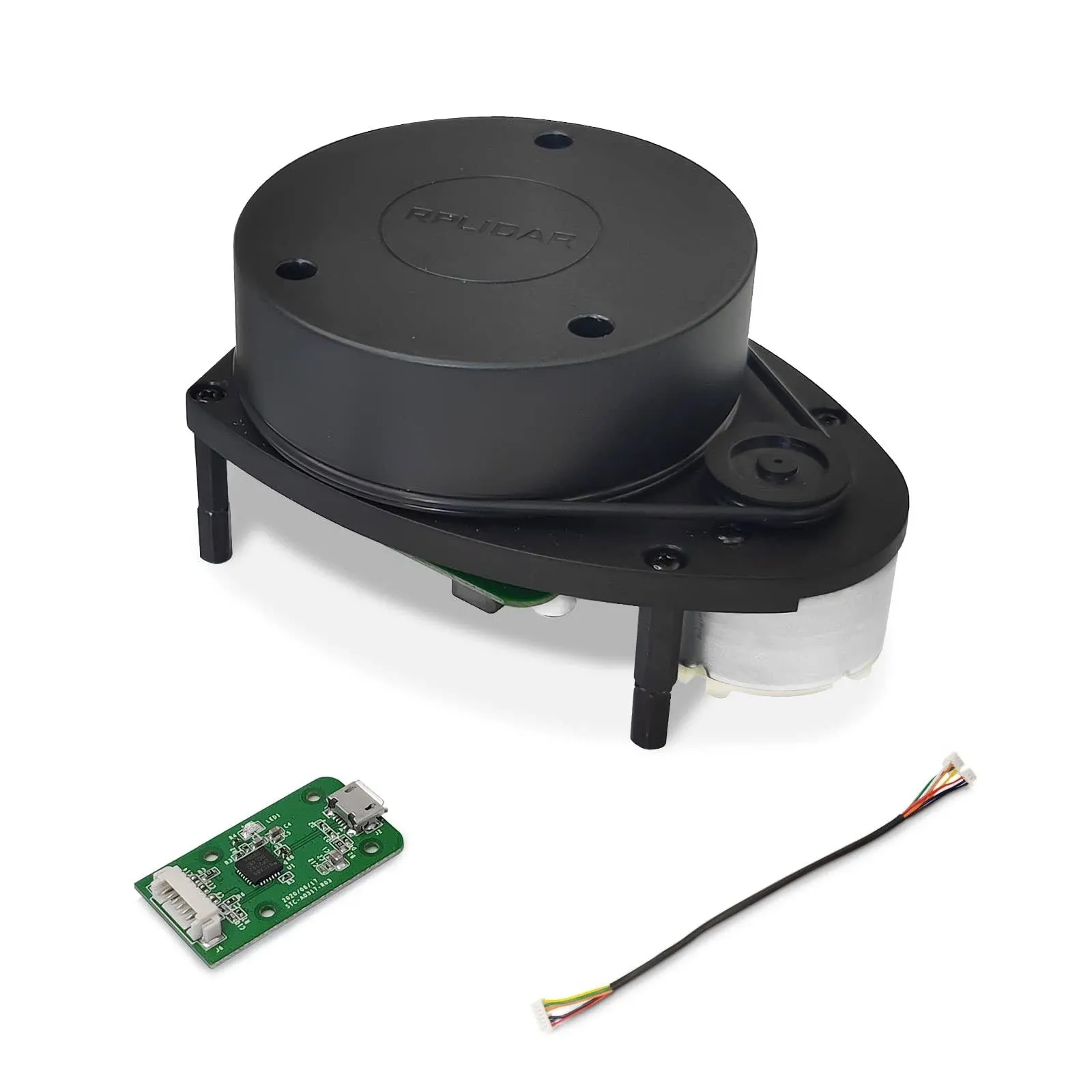 RPLIDAR A1M8 2D 360 Degree 12 Meters Scanning Radius LIDAR Sensor Scanner for Obstacle Avoidance and Navigation of Robots