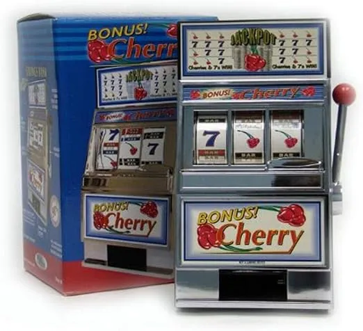 Trademark Poker Cherry Bonus Slot Machine Bank with Spinning Reels