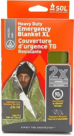 Adventure Medical Kits Sol Heavy Duty Emergency Blanket