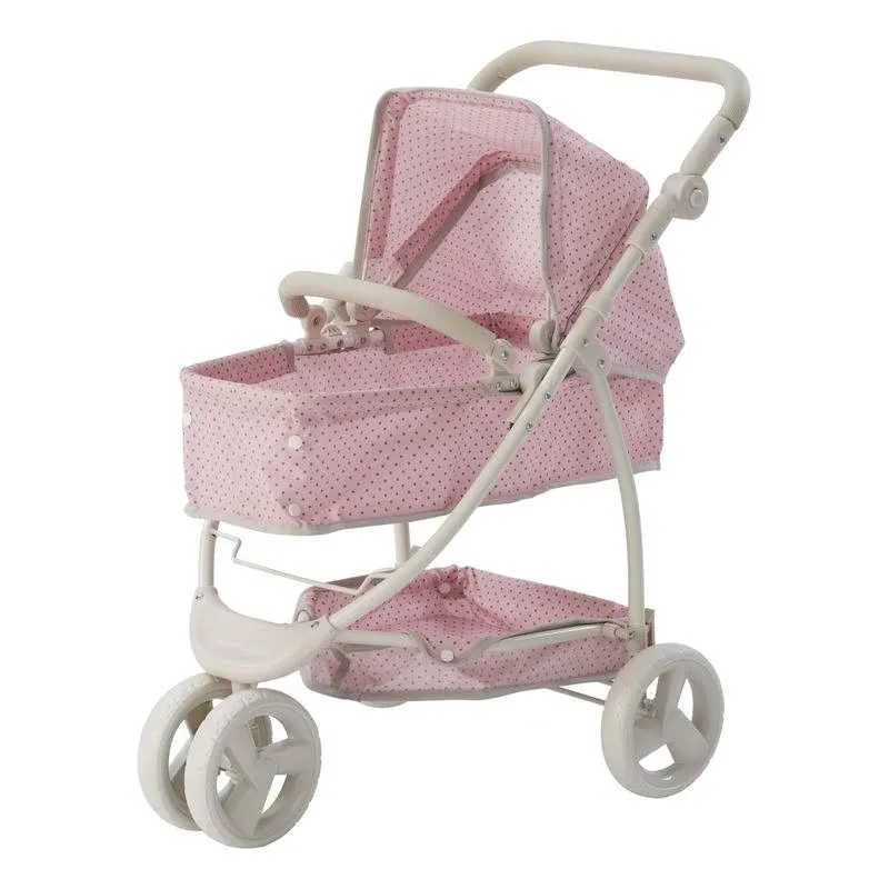 Olivia's Little World - Play Baby Doll Bassinet Stroller, Baby Doll Toy Pram ...