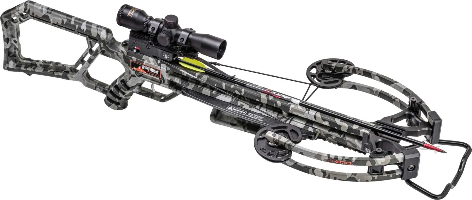 Wicked Ridge M-370 Crossbow Scope Package Rope Cocker