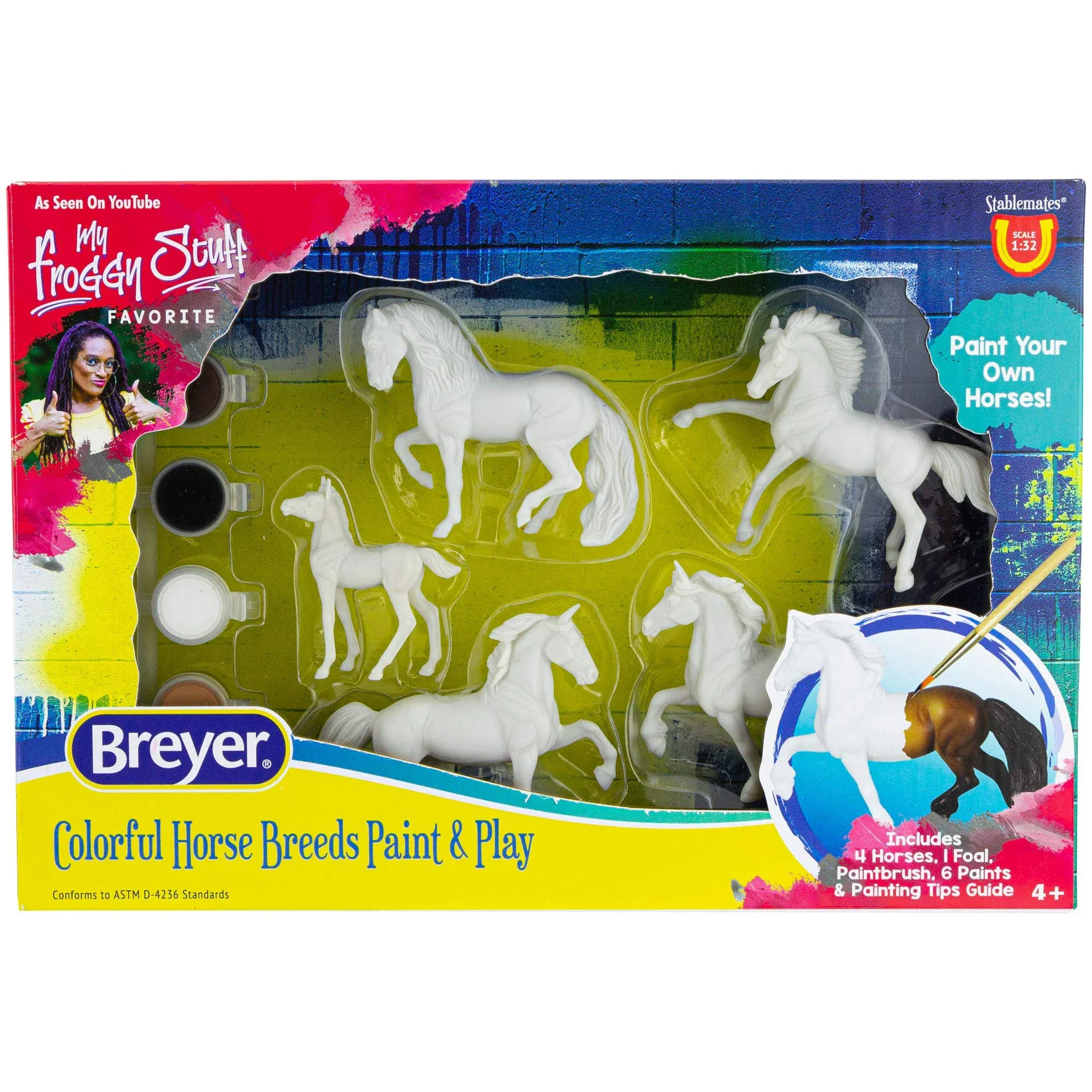 Breyer Colorful Breeds Paint & Play