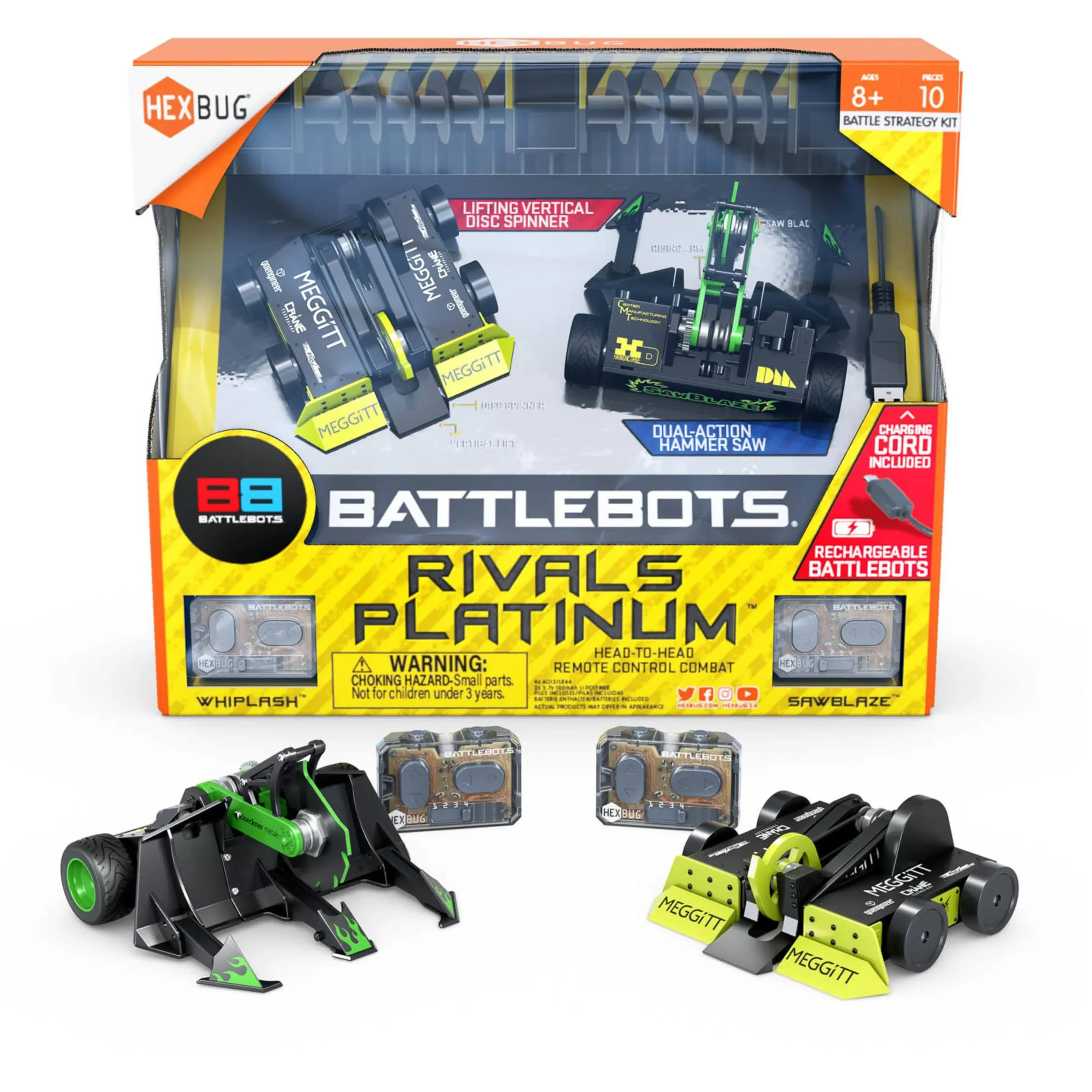 HEXBUG BattleBots RIVALS Platinum