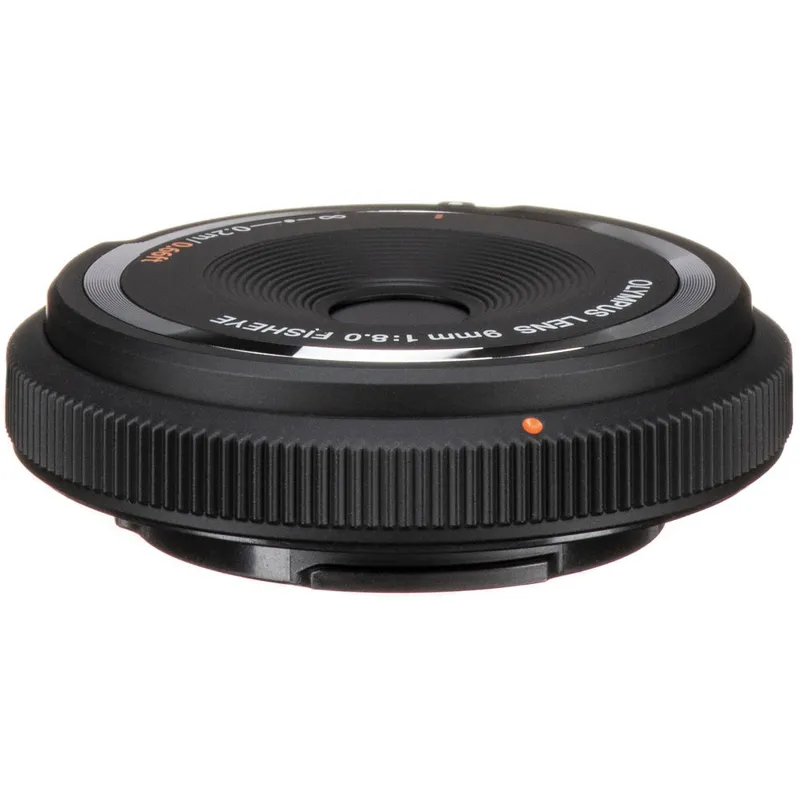 Olympus 9mm f/8.0 Black Fisheye Body Cap Lens