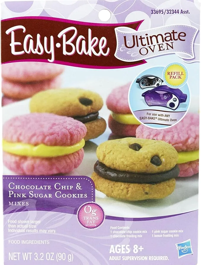 5000 Ultimate Oven Chocolate Chip &amp; Pink Sugar Cookies Refill Pack Playset