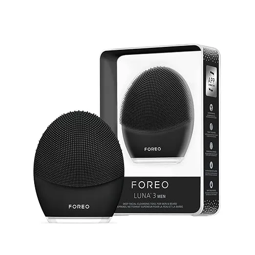 FOREO Luna 3 Facial Cleansing Brush | Anti Aging Face Massager | Enhances Absorption of Facial Skin Care Products | for Clean & Healthy Face Care | Simple & Easy | Waterproof