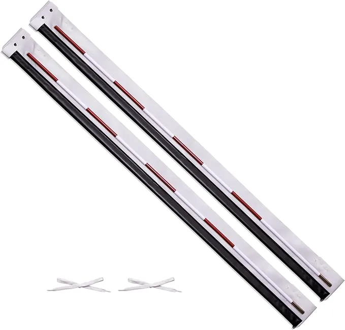 Champion Sports VBANT Volleyball Antenna Set,Red/White