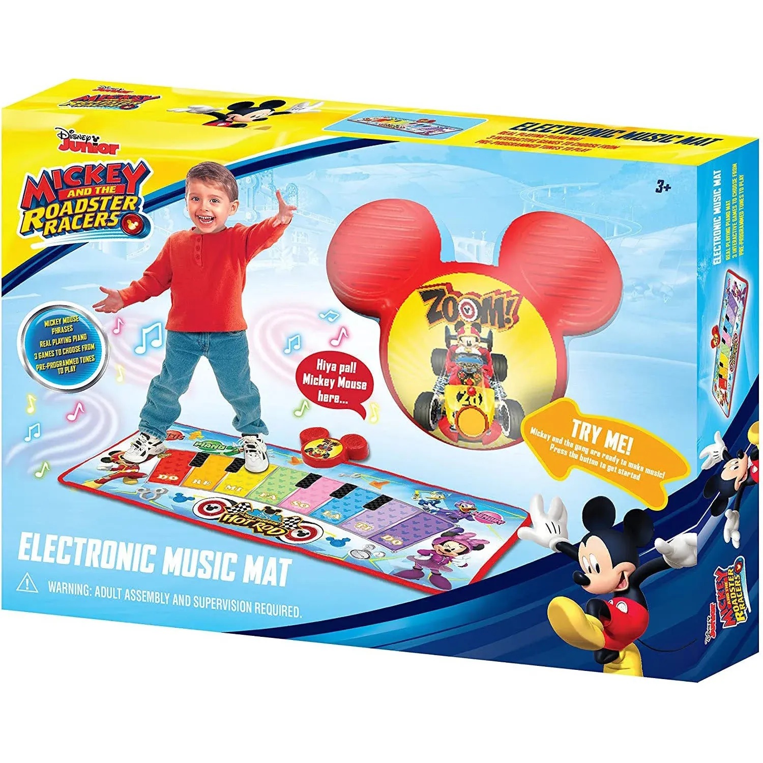 Mickey  Electronic Music Play Mat, Multicolor