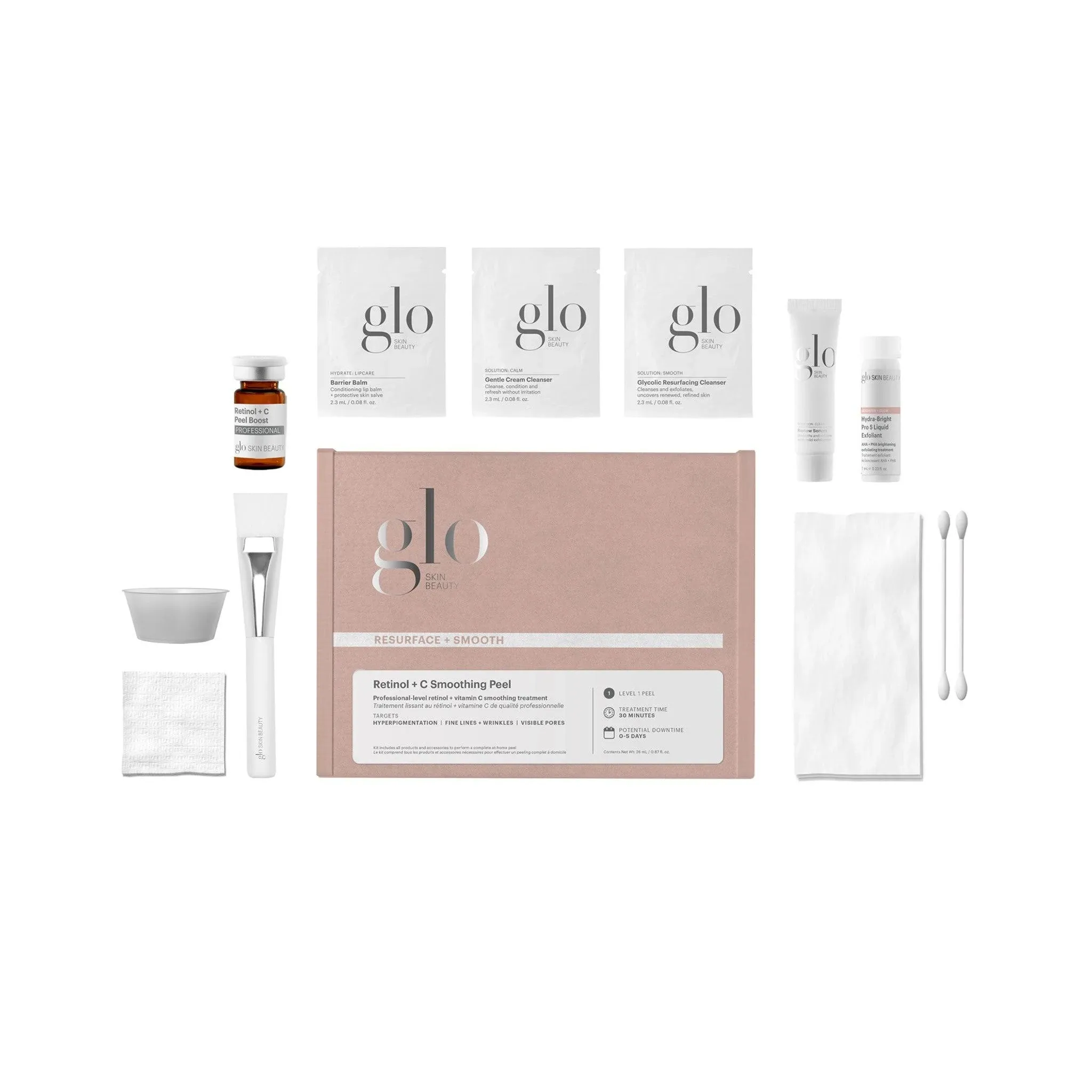 Retinol + C Smoothing Peel Set