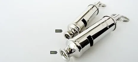 Acme Original Scout 49.5 Silver Nickel Plated Whistle