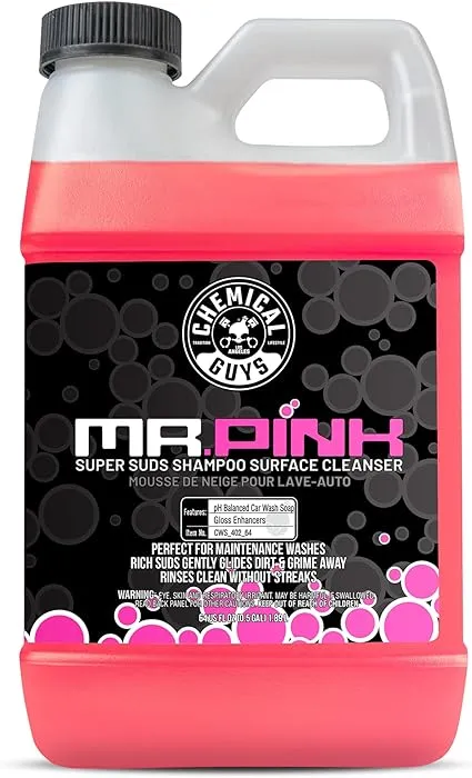 Chemical Guys Cws_402_64 Mr. Pink Super Suds Shampoo & Superior Surface Cleanser