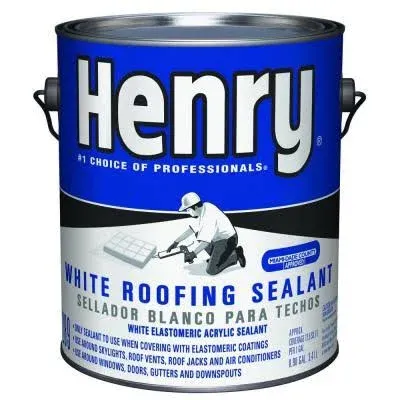 Henry Company White Roof Sealant - 1 gal canister