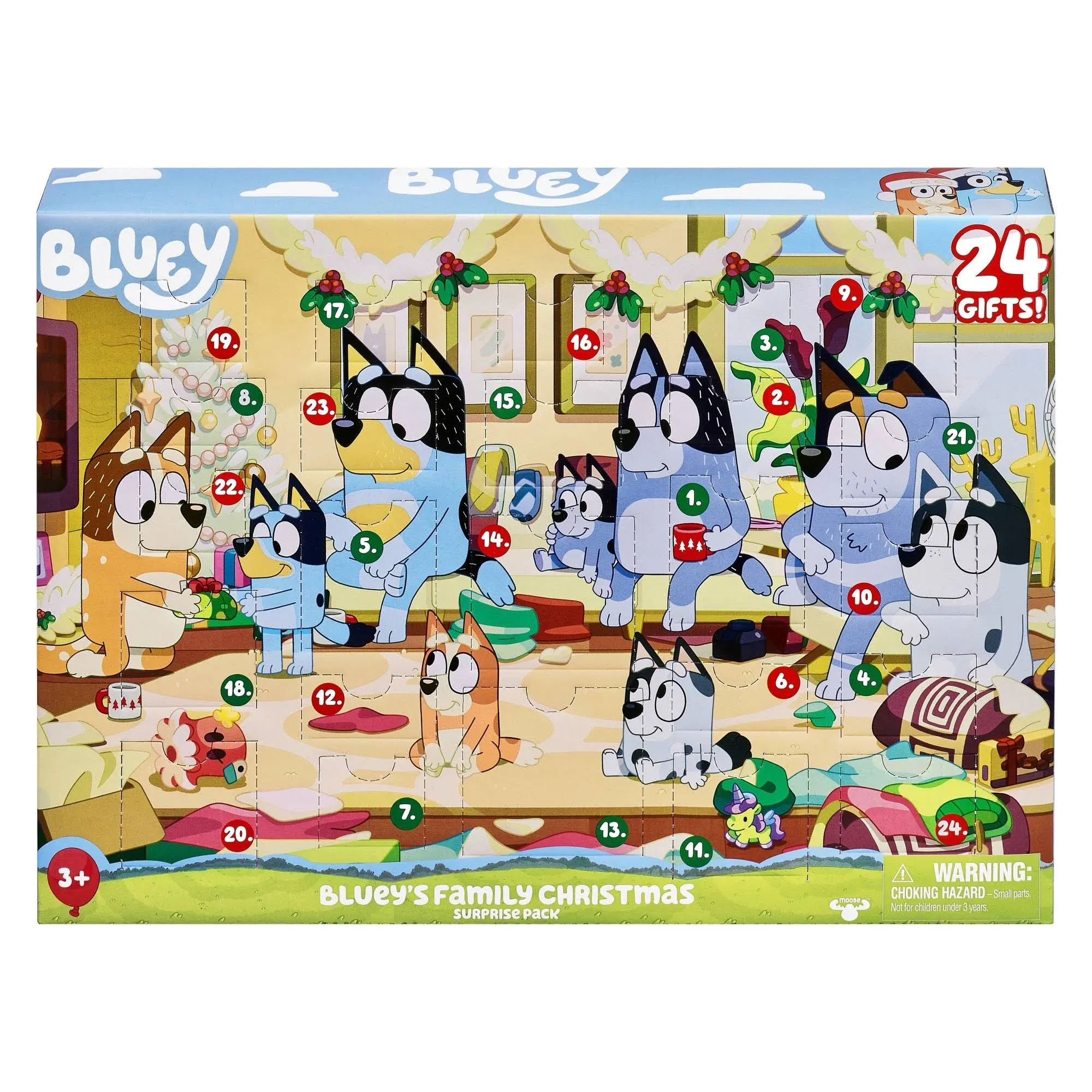 Bluey Advent Calendar | 24 Pieces