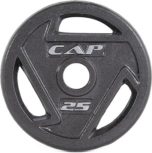 CAP Barbell Unisex-Adult Olympic Grip Plate Series 